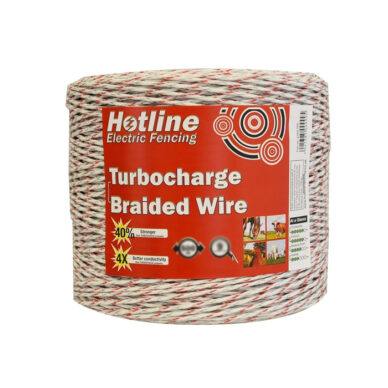 Hotline 200mx3mm Braided Polywire